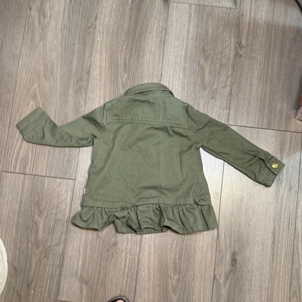 Kate Spade Girls Ruffle Field Coat - Picture 3 of 7